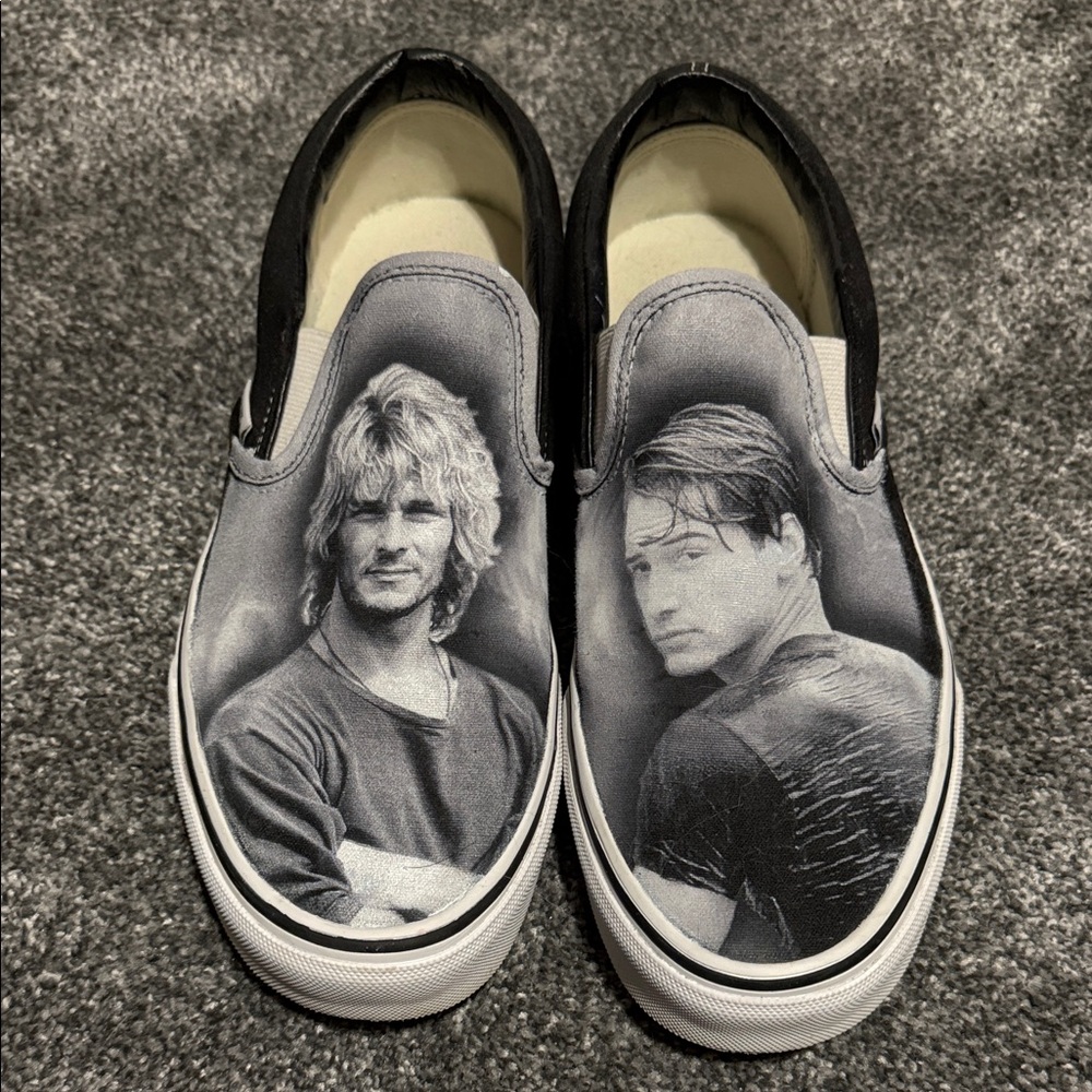 Vans Point Break airbrushed Slip-On Sneakers